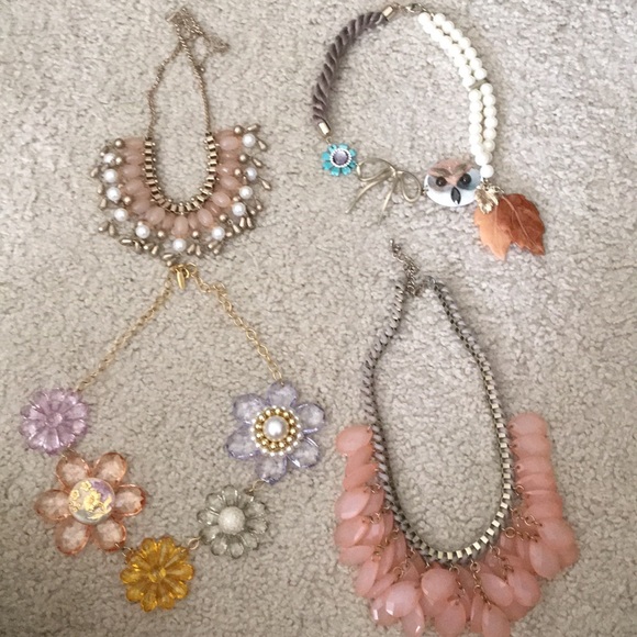 Anthropologie Jewelry - 4 Statement necklaces-sold together